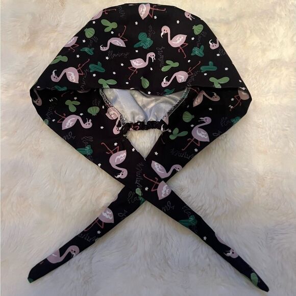 Colorful Patterned Scrub Caps set of 6 - Picture 6 of 6